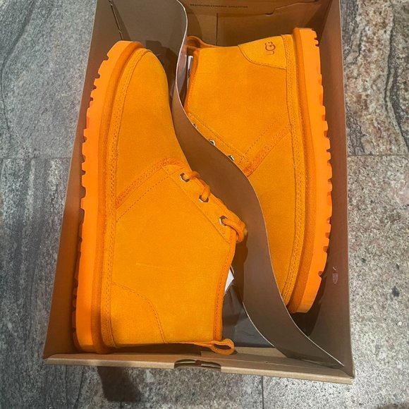 UGG NEUMEL "Clementine" Orange Men's size 9 - Picture 3 of 4